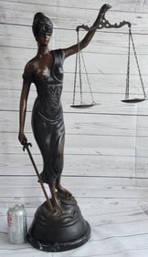 Mayer Lady Justice Bronze Sculpture