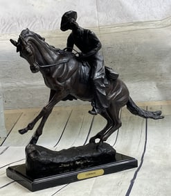 Remington "Cowboy" Bronze Sculpture