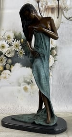 Collet Nude Female Bronze Sculpture