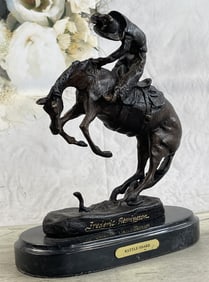FEDERIC REMINGTON COWBOY STATUE