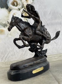 FEDERIC REMINGTON NATIVE AMERICAN SCULPTURE