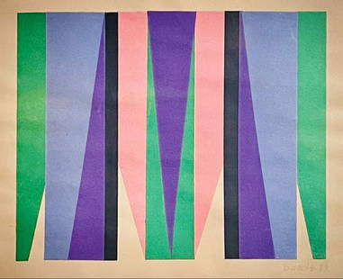 Sandu Darie COA: Collage on Cardboard. 28 x 33 cm. COA.