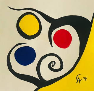 Alexander Calder: 12,5 x 12,5 inches
