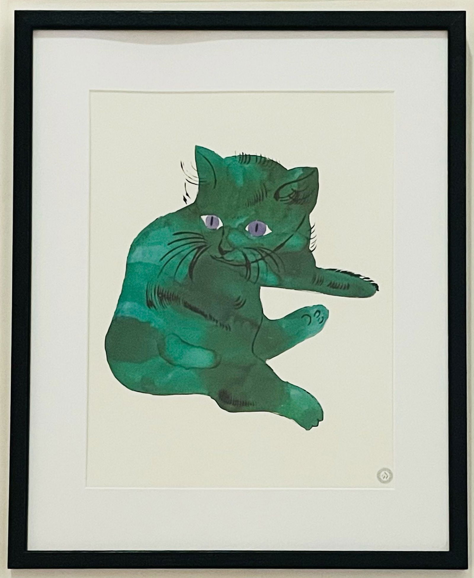 Andy Warhol Foundation Cello ( After): Graphic Art. 16" x 12"