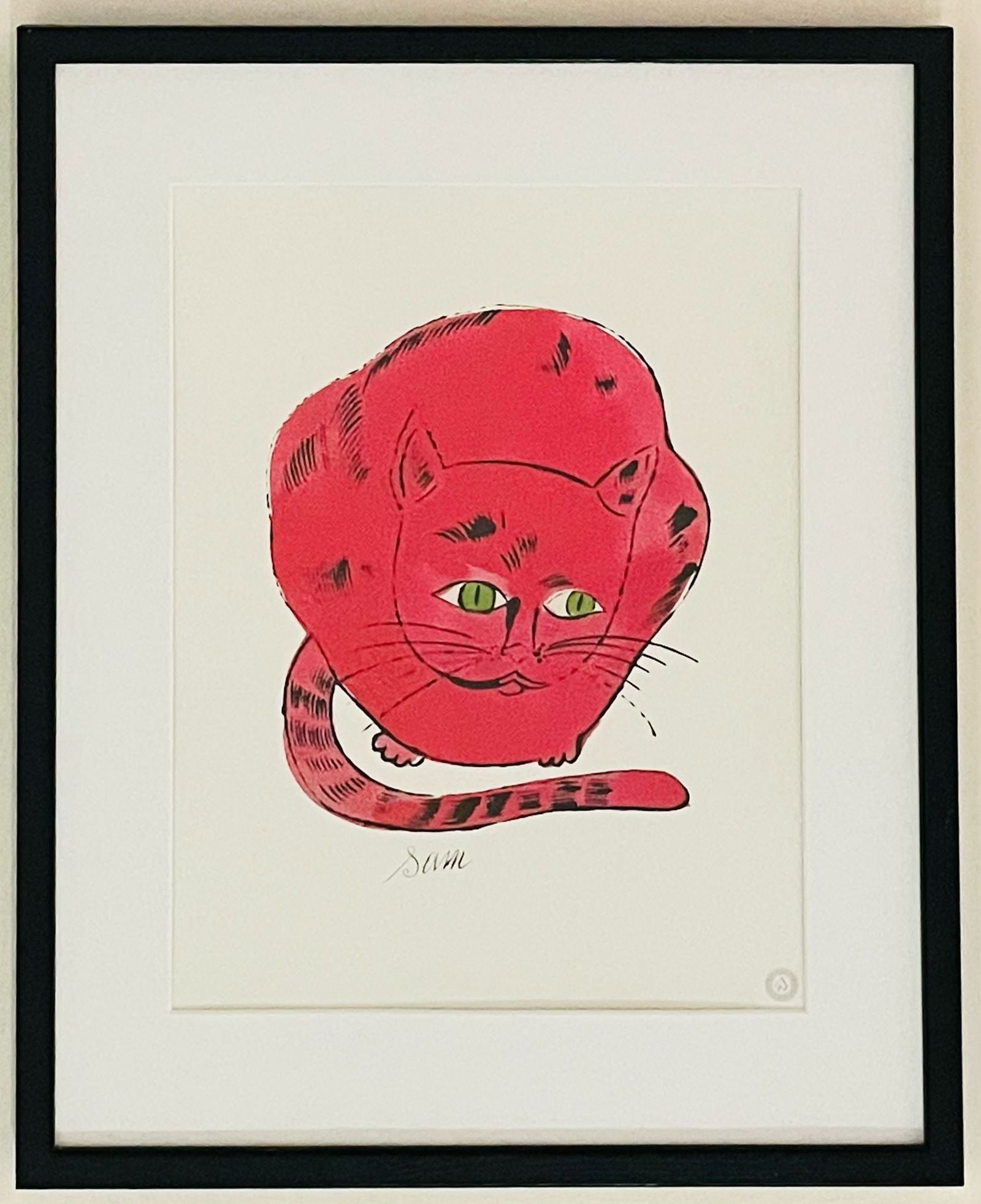 Andy Warhol Foundation Cello ( After): Graphic Art. 16" x 12"