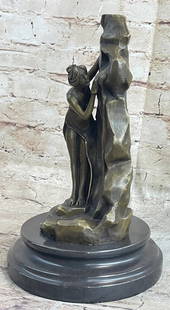 Handmade Moreau Enchanting Beauty Bronze: Total Dimensions: Height 10'' x Width 6''Approximate Weight: 14 LBSOriginal Reproduction: Reproduction