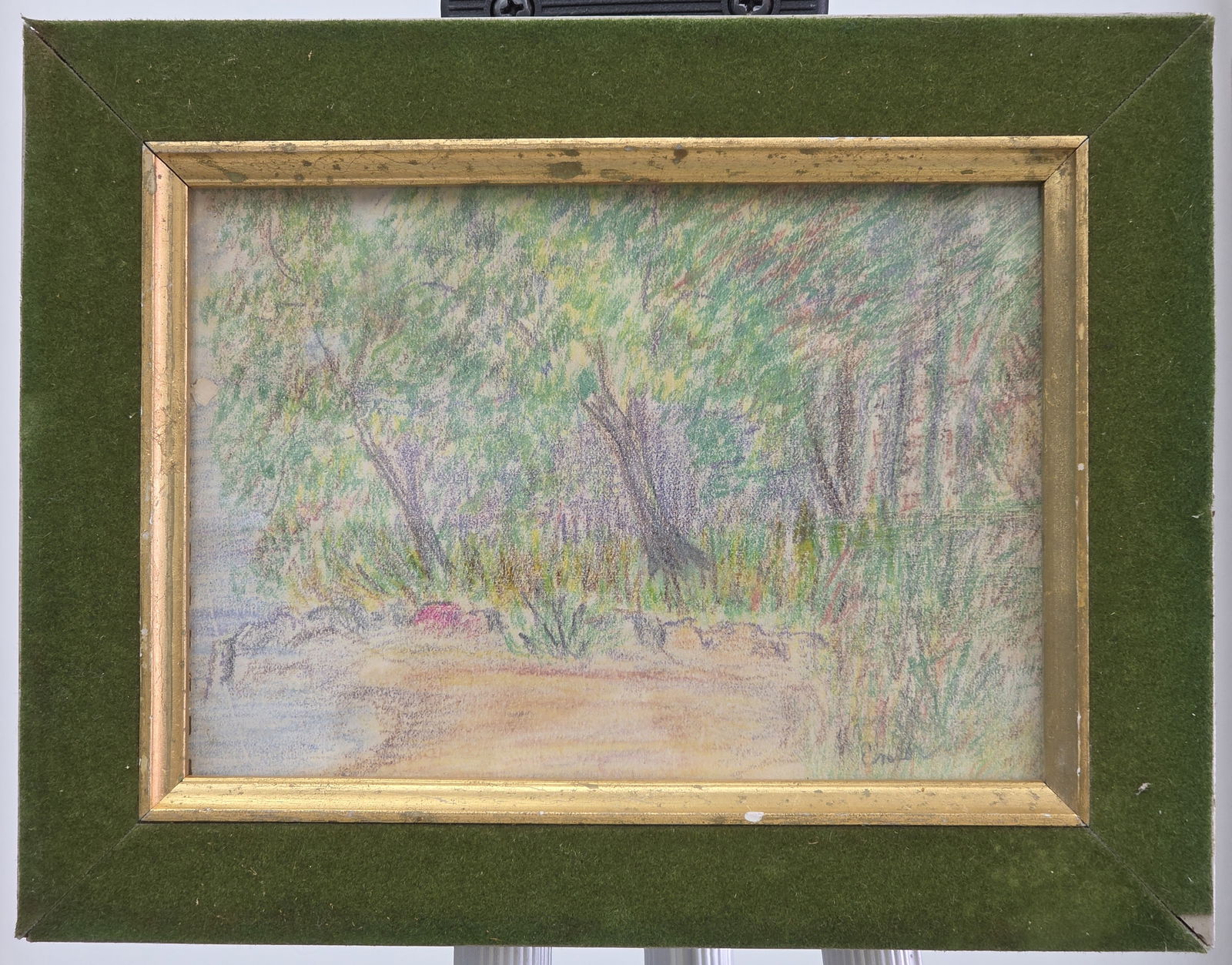 James Ensor pastel on paper (1 of 3)