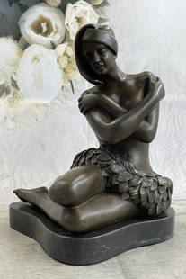 Preiss Sexy Woman Bronze Sculpture: Total Dimensions: Height 10'' x Width 8''Approximate Weight: 12 LBSOriginal Reproduction: Reproduction
