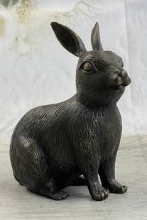Milo Austrian Rabbit Bronze: Total Dimensions: Height 6'' x Width 6''Approximate Weight: 2.5 LBSOriginal Reproduction: Original