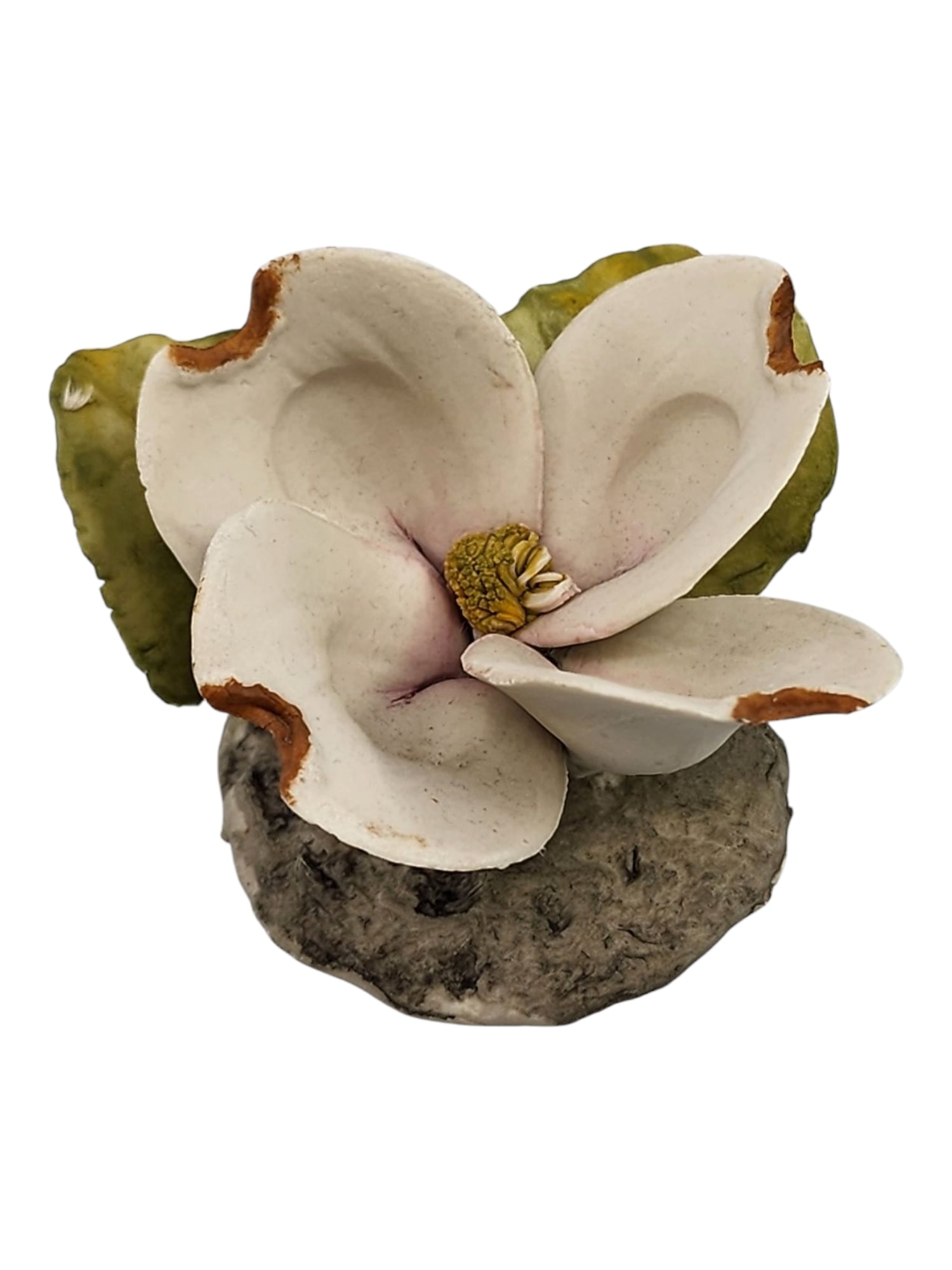 Vintage Napoleon Porcelain Single Dogwood Flower Italy Capodimonte: excellent condition
