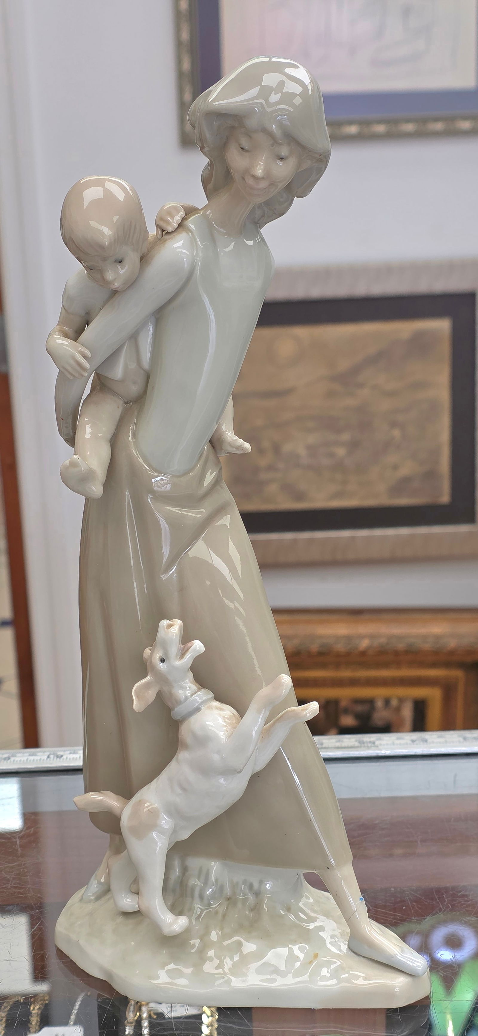 nao hand made in Spain 少年少女ペア Amazon.com: Nao figurine by Lladro 02001613 A Kiss Forever