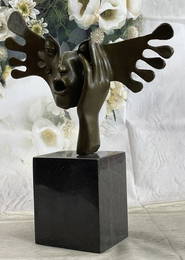 Dali Abstract Female Sunshine Bronze Sculpture