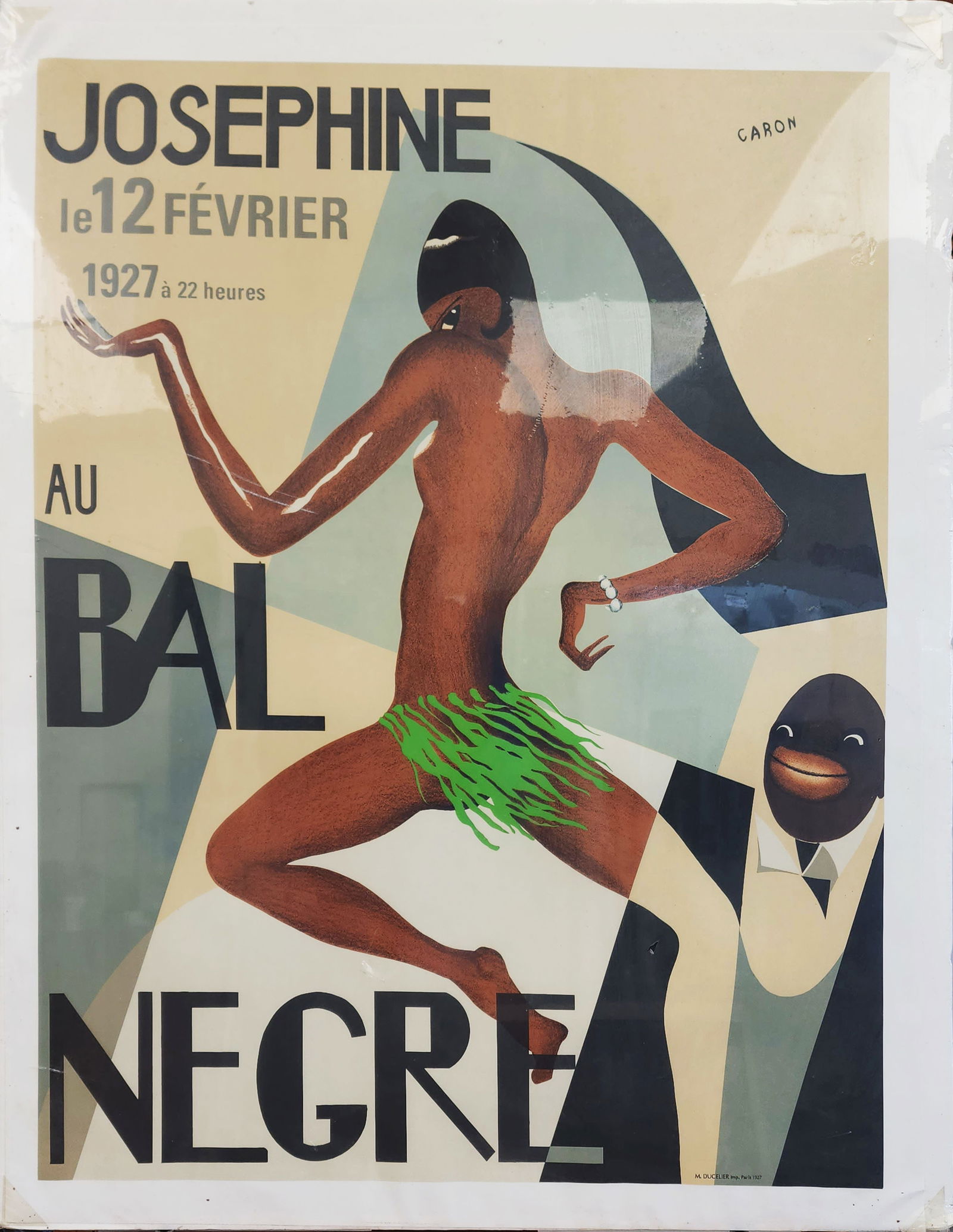 Andr?-Charles Caron Josephine (Baker) Bal Negre Color poster (1 of 2)