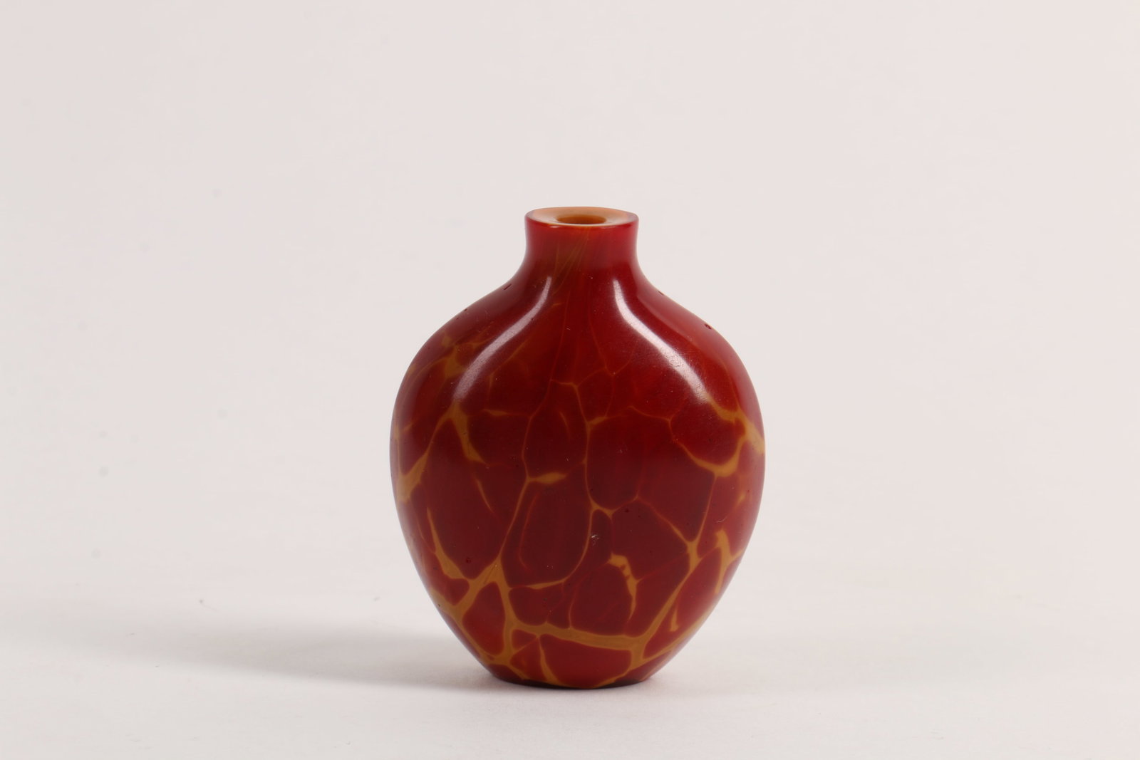 Chinese Hetian Jade Dragon Snuff Bottle (1 of 4)