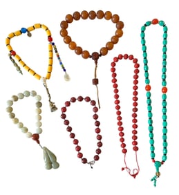 Lot Of 6  Buddhist bead