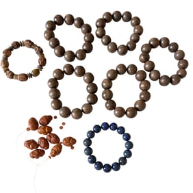 A Group wood bracelet