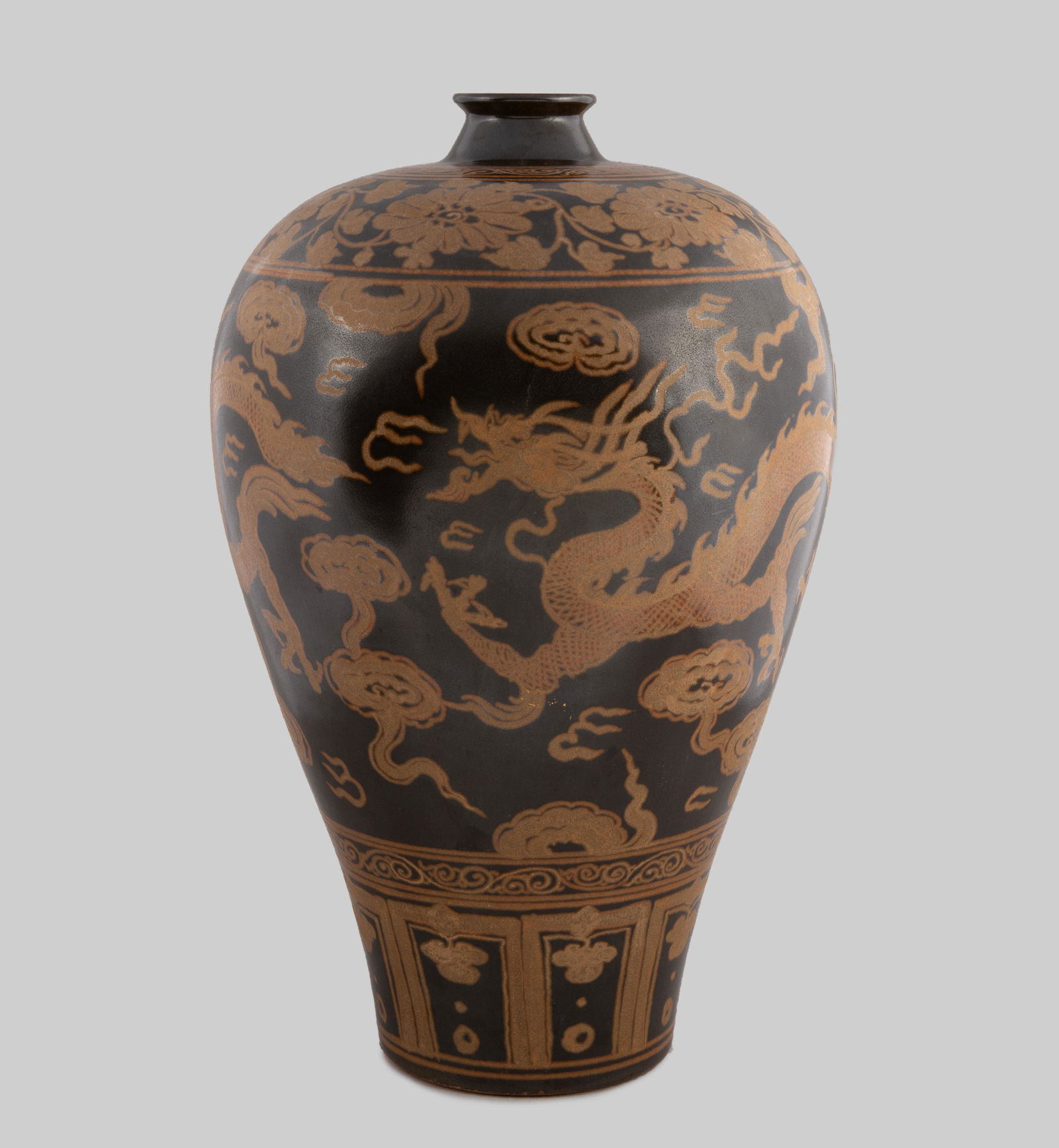 VASE IN ENAMELED CERAMIC. FOLLOWING MODELS OF THE SONG (1 of 1)