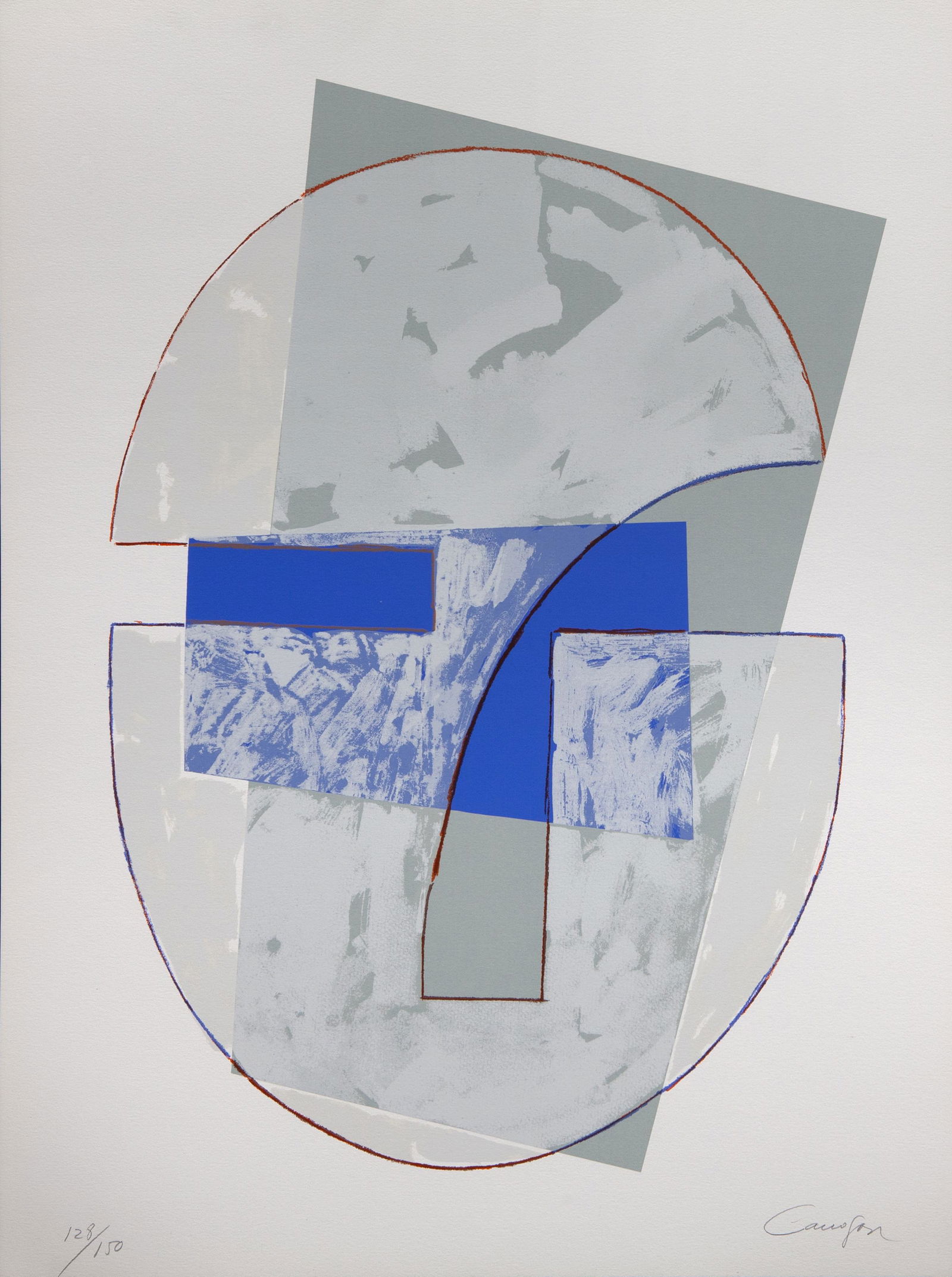 RAFAEL CANOGAR (1935) Toledo artist HEAD Silkscreen on: RAFAEL CANOGAR (1935) Toledo artist HEAD Silkscreen on Geler paper 48 x 65 cm Edition of 150 copies signed and numbered by hand by the artist. Number of inks: 9