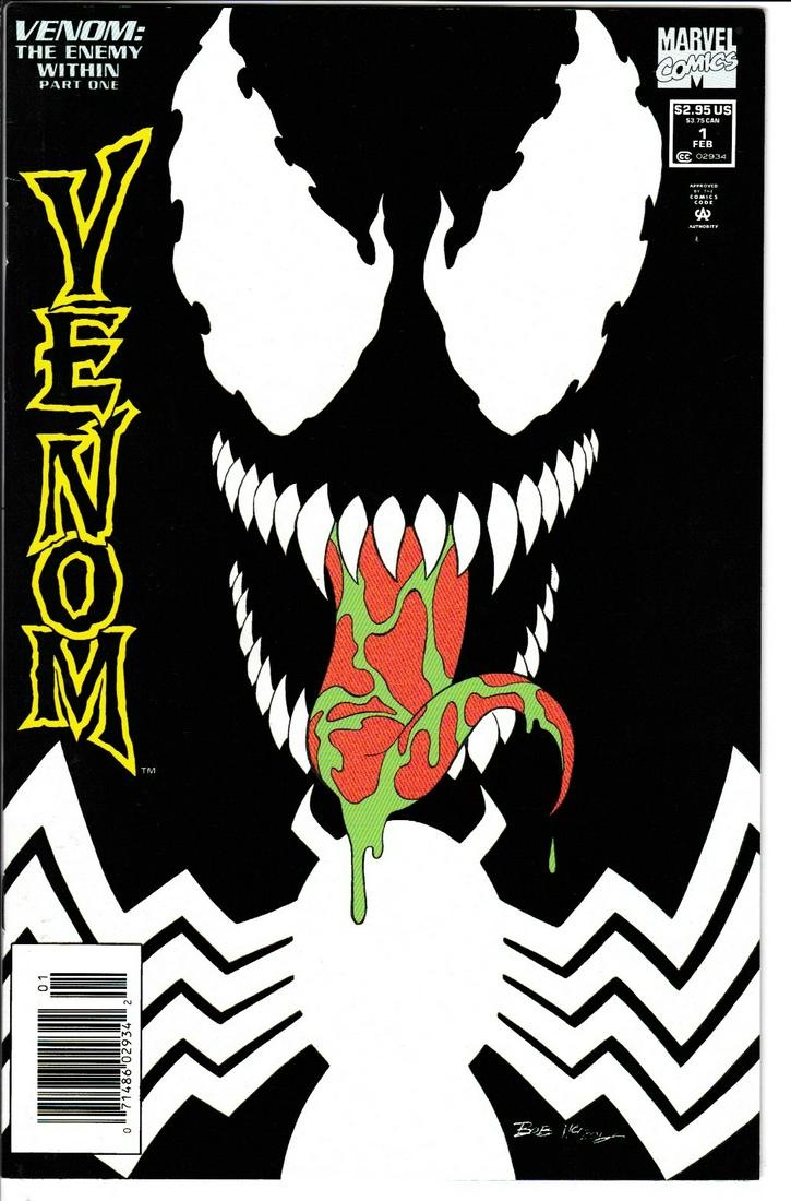 Venom the Enemy Within #1 Glow in the Dark Cover (1 of 3)