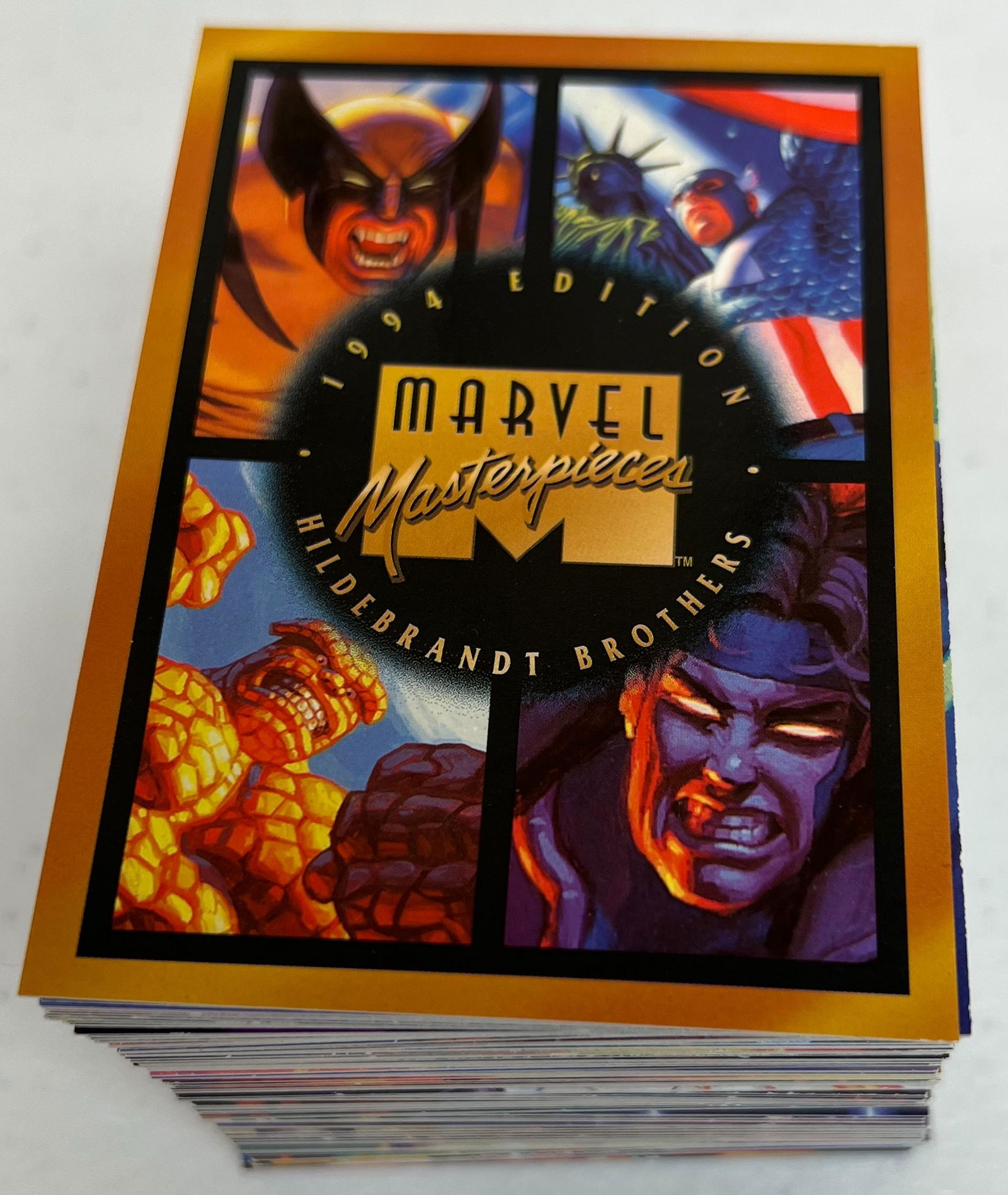 1994 Marvel Masterpieces Complete Base Set (1 of 2)