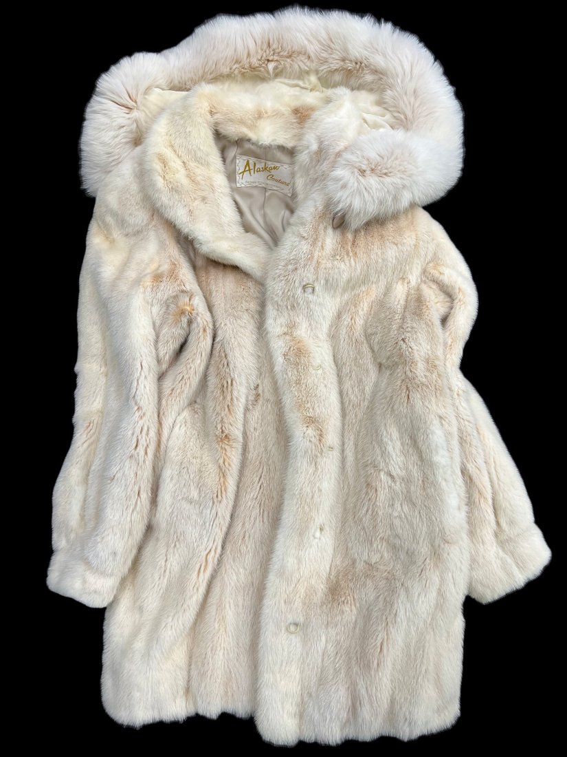 White Mink Coat from Alaskan Couture (1 of 5)