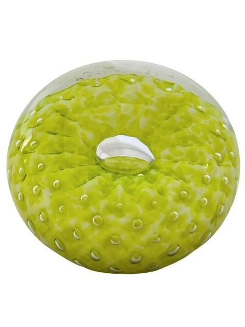 Beautiful Lime Green Paperweight - Coral Design (1 of 5)