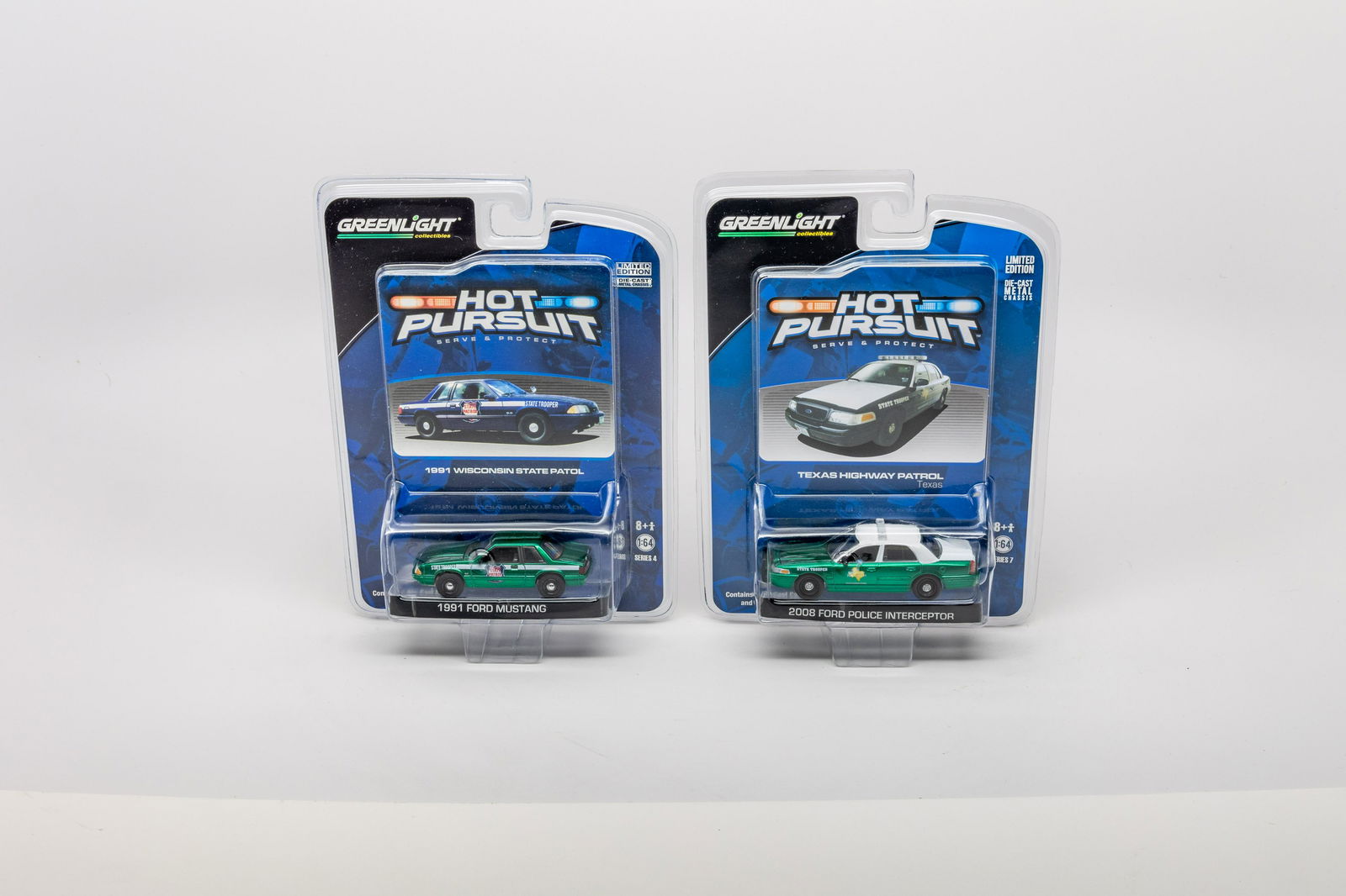 Green Light Hot Pursuit Police Cars (2) (1 of 2)