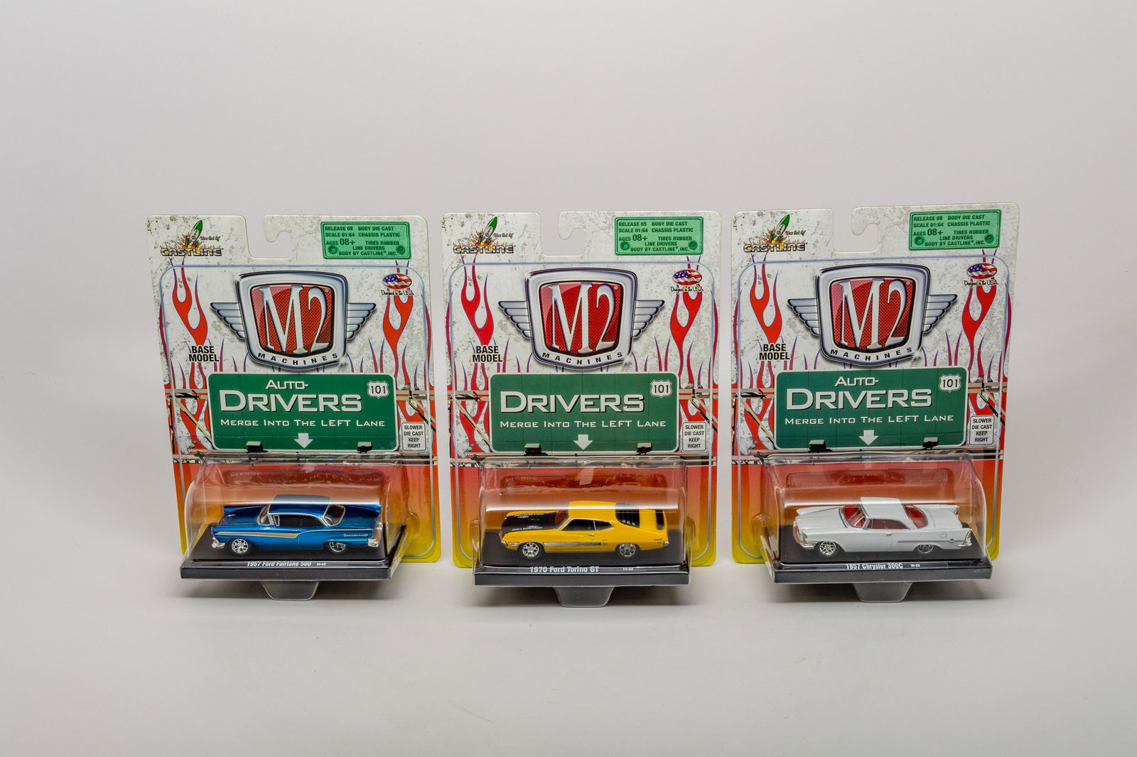 M2 Auto Drivers 1:64 Scale Castline Base Model (3) (1 of 2)