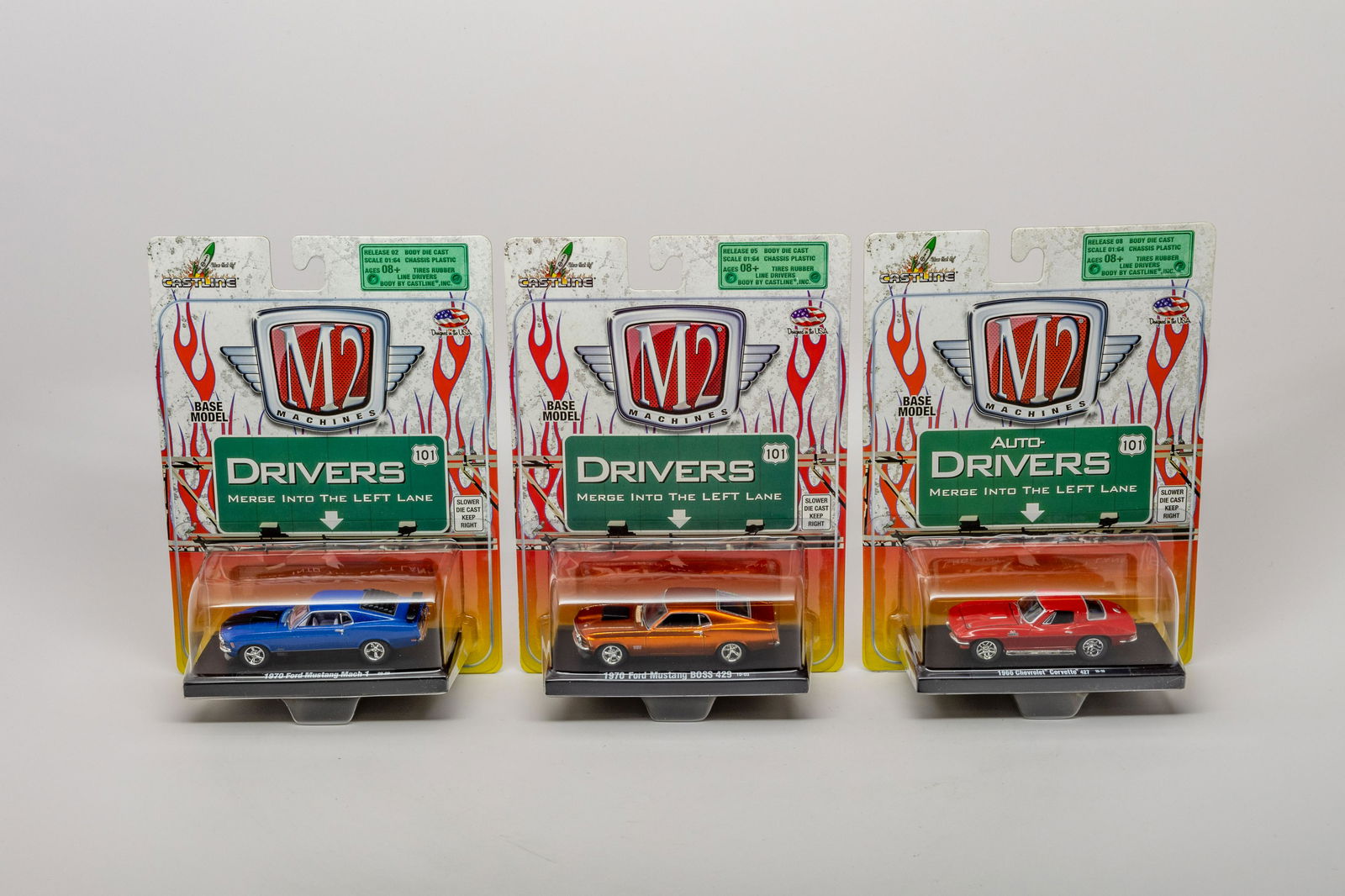 M2 Auto Drivers 1:64 Scale Castline Base Model (3) (1 of 2)