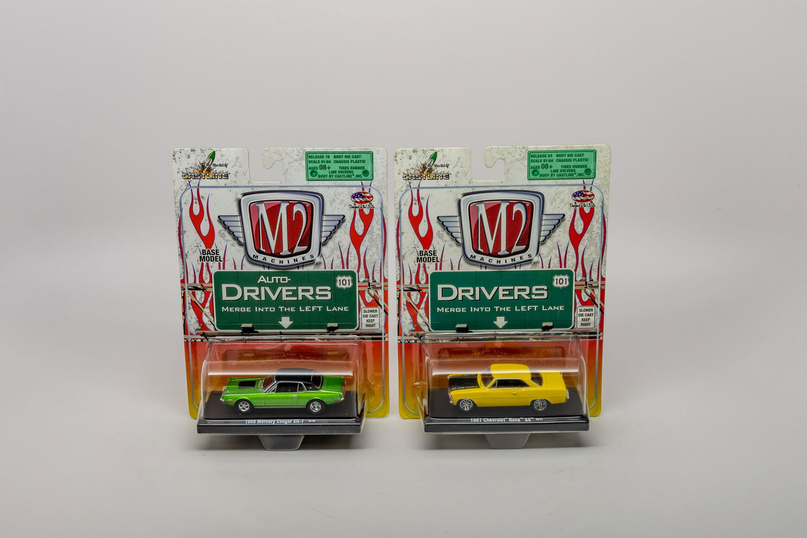 M2 Auto Drivers 1:64 Scale Castline Base Model (2) (1 of 2)