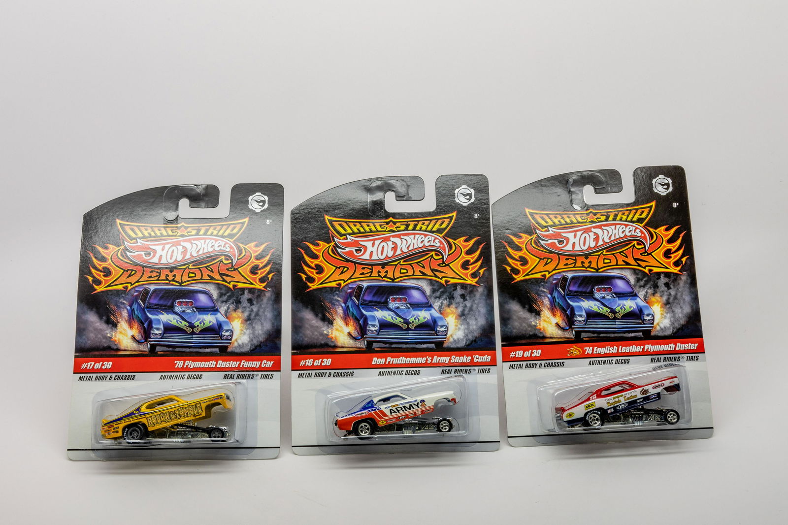 Hot Wheels Drag Strip "Demons" New in Packages (3) (1 of 2)