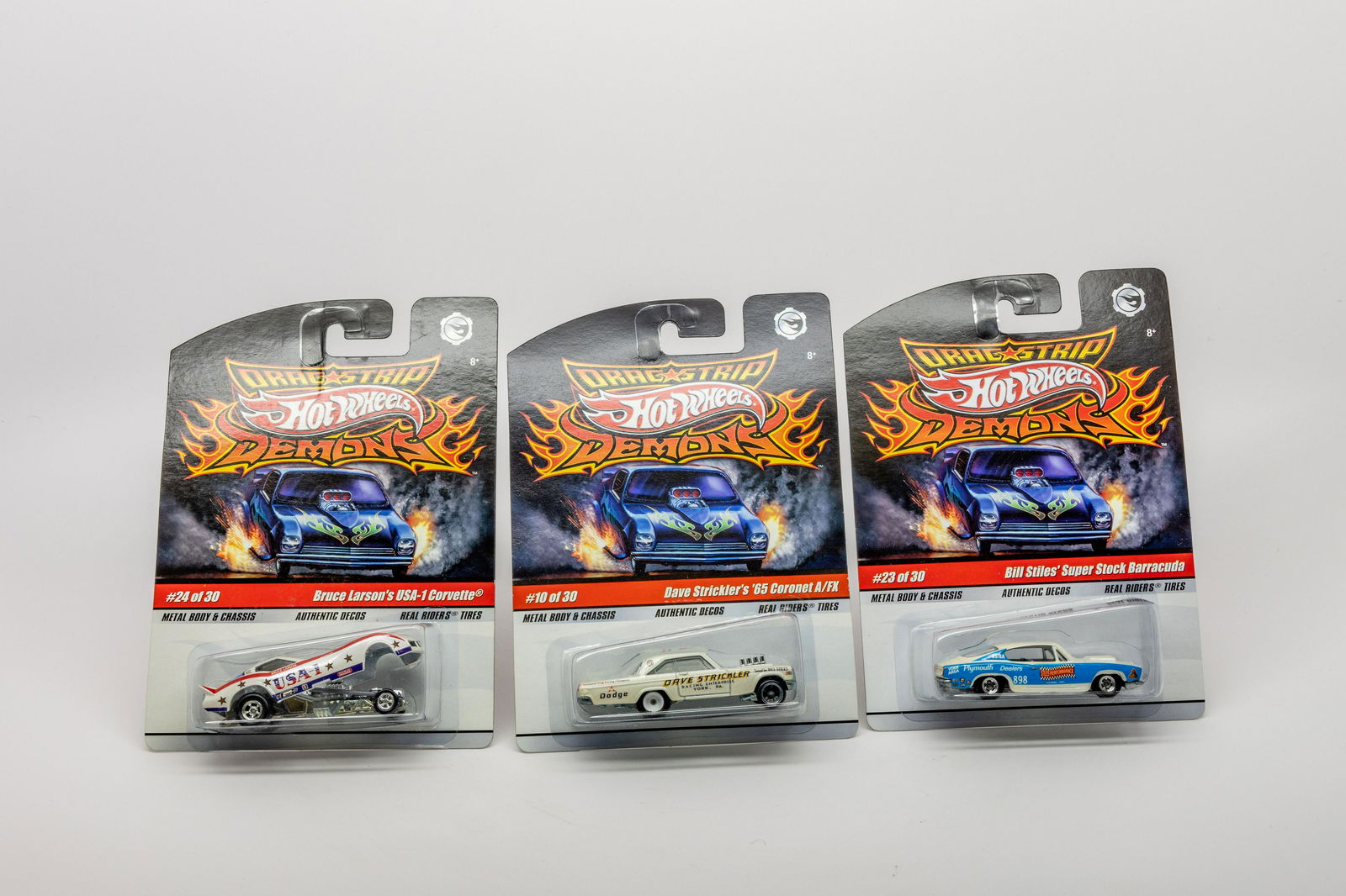 Hot Wheels Drag Strip "Demons" New in Packages (3) (1 of 2)