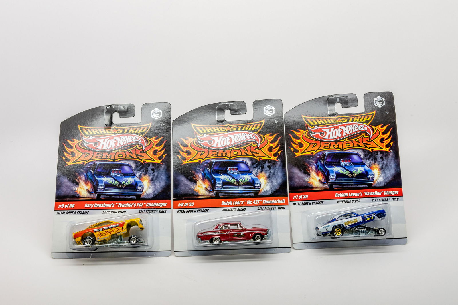 Hot Wheels Drag Strip "Demons" New in Packages (3) (1 of 2)