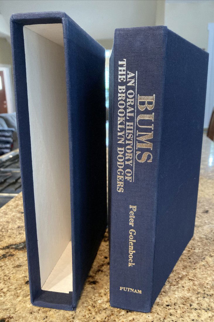 DUKE SNIDER Signed BROOKLYN DODGERS Limited Edition: Up for auction is a rare signed, limited edition of Peter Golenbock's classic Bums: An Oral History of the Brooklyn Dodgers published by Putnam in 1984. This is one of a limited edition of only 400 co