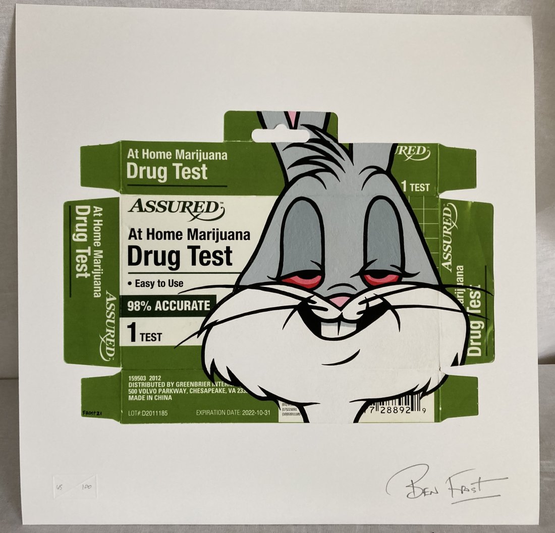 BEN FROST Signed & Numbered BUGGED OUT: Up for auction is a signed and numbered limited edition archival pigment print by renowned Australian artist Ben Frost. The print is entitled Bugged Out and was released in 2022. The print is pencil s