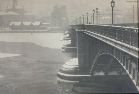 EDWARD P. McMURTRY Pencil Signed GELATIN SILVER PRINT Bolton, England 1931: ARTIST: Edward P. McMurtry (American, Allegheny, Pennsylvania & Pasadena, California 1883-1969) TITLE: Bolton, England, 1931 MEDIUM: Gelatin silver print IMAGE SIZE: 4 1/2" x 6 1/2" OVERALL SIZE: 15"