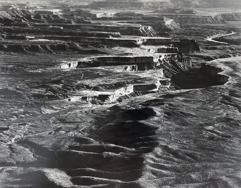 JEFF NIXON Signed CANYONLANDS UTAH GELATIN SILVER PRINT Numbered LIMITED EDITION (1 of 12)