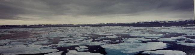 STUART DAVID KLIPPER Signed NORTH POLE ICE PACK Limited Edition DYE COUPLER PRINT: ARTIST: Stuart David Klipper (Bronx, New York & Minneapolis, Minnesota, 1941) TITLE: North Pole Ice Pack, North of Spitsbergen/Svalbard MEDIUM: Color dye-coupler photographic print IMAGE SIZE: 7