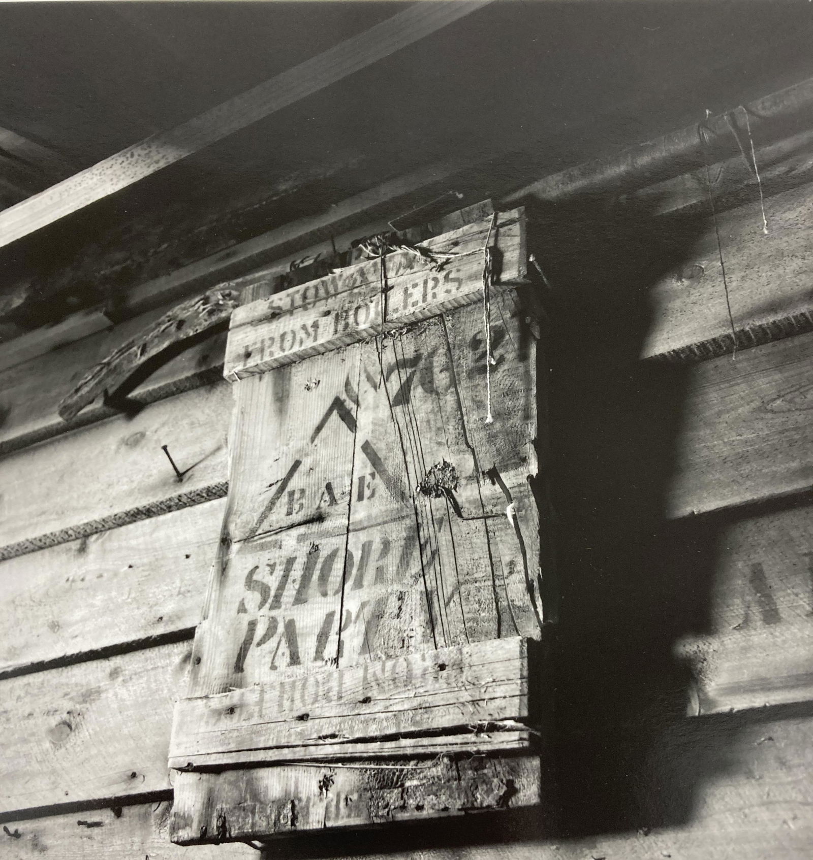 JOSEF HOFLEHNER Signed GELATIN SILVER PRINT Frozen History LIMITED EDITION Numbered 37 of 300: ARTIST: Josef Hoflehner (Wels, Austria, b. 1955) TITLE: Frozen History MEDIUM: Gelatin silver print IMAGE SIZE: 7 3/4" x 7 3/4" OVERALL SIZE: 12" x 9 1/2" DESCRIPTION: This print was produce