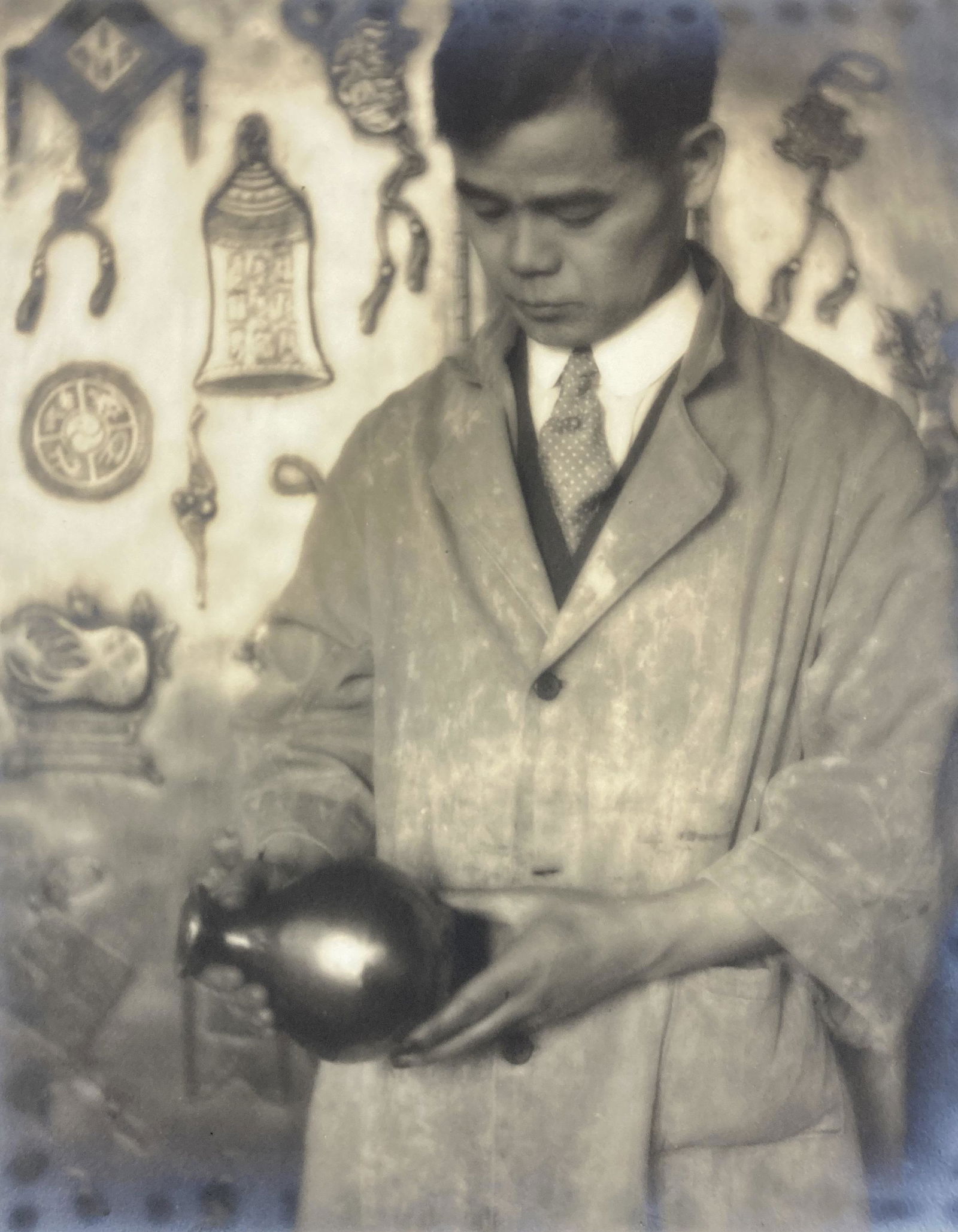 ELLA McBRIDE Signed CLASS II CONNOISSEUR Vintage Chloride Print OCTOBER 1927 Seattle Camera Club (1 of 18)