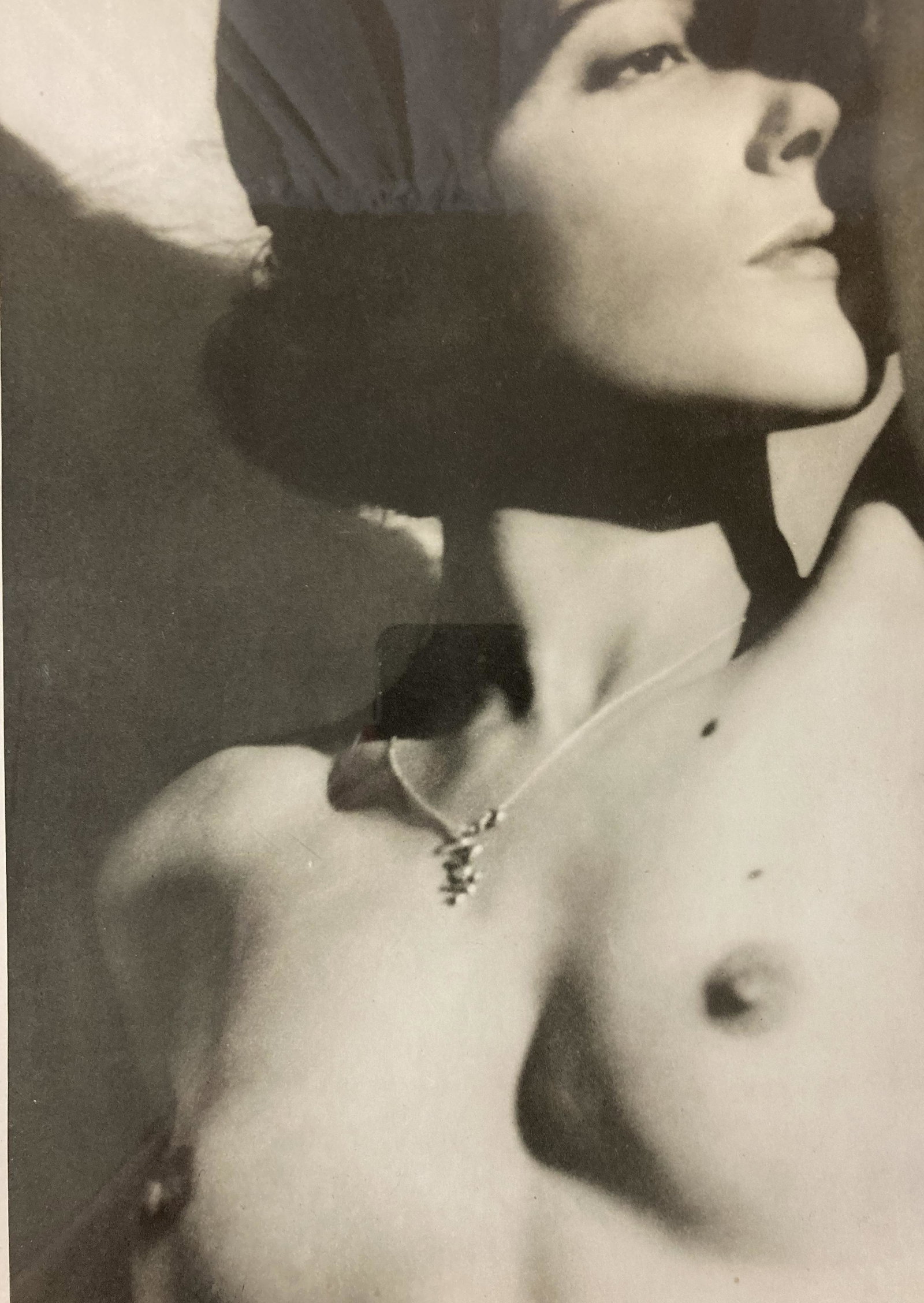 MAN RAY Vintage HELIOGRAVURE Verve 1937 FEMALE NUDE: ARTIST: Man Ray (American, Philadelphia, Pennsylvania & Paris, France, 1890 - 1976) TITLE: The Necklace MEDIUM: Vintage photo heliogravure on paper IMAGE SIZE: 14" x 10" OVERALL SIZE: 15 1/2" x 11 3/4
