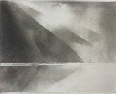 NORMAN ACKROYD Pencil Signed WASSWATER Engraving LIMITED EDITION Numbered: ARTIST: Norman Ackroyd (Leeds, United Kingdom, London, England, b. 1938) TITLE: WassWater MEDIUM: Solvent transfer photo-etching with aquatint and engraving on hand-wove paper OVERALL SIZE: framed, 17