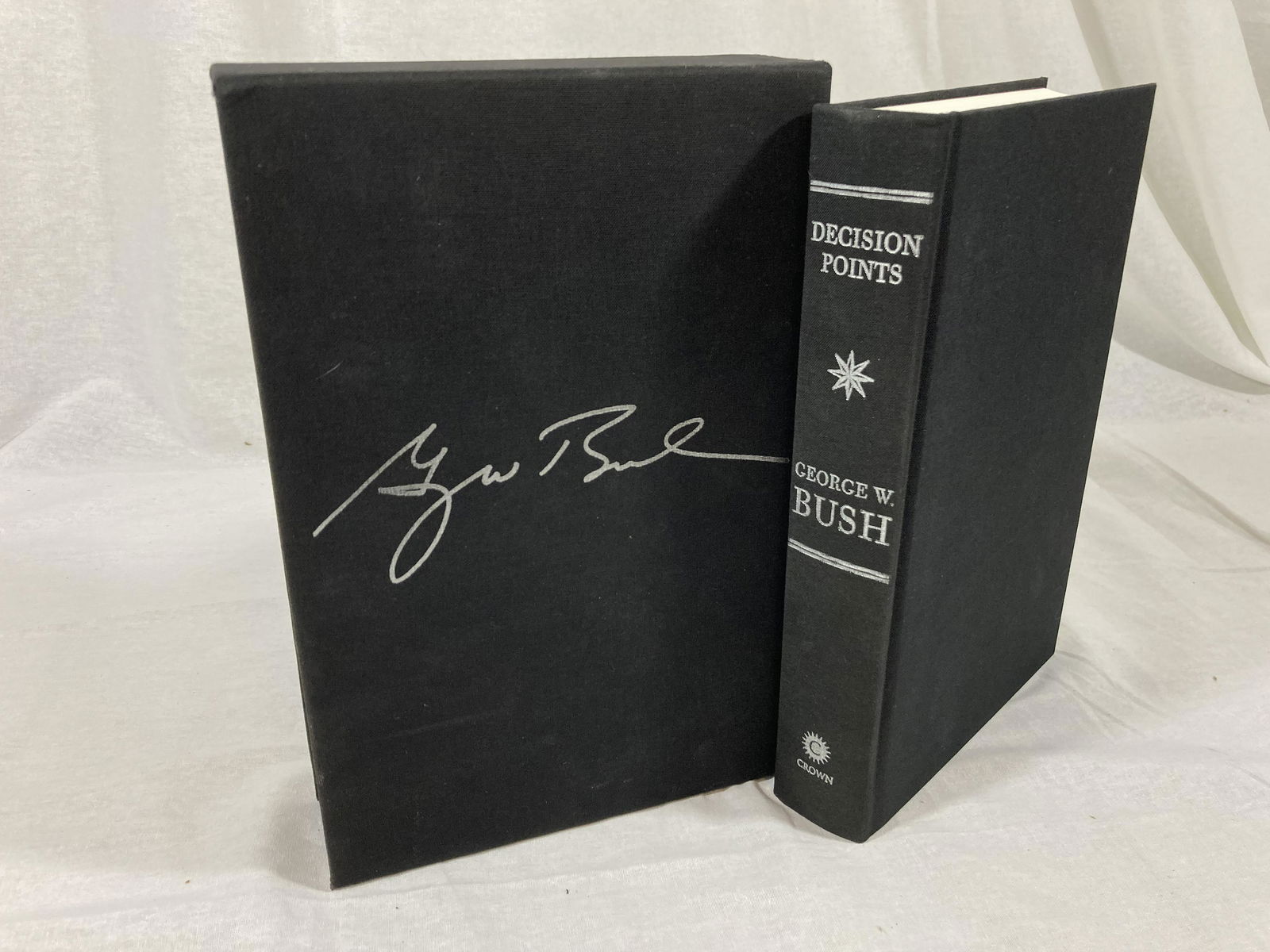 PRESIDENT GEORGE W. BUSH Signed DECISION POINTS Numbered LIMITED EDITION (1 of 16)