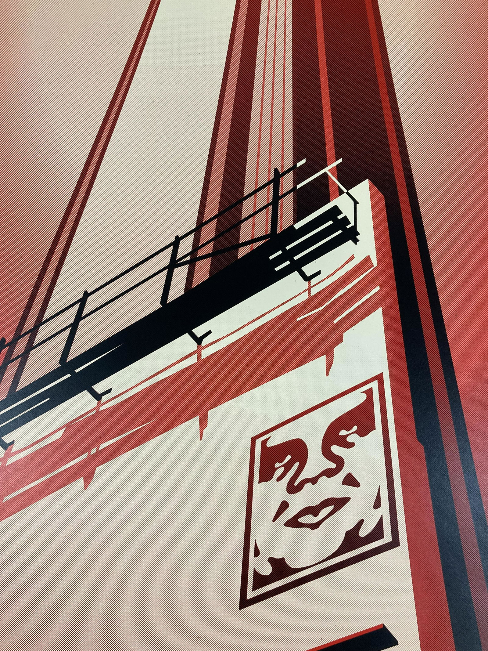 SHEPARD FAIREY Signed 2011 SUNSET & VINE BILLBOARD Limited Edition NUMBERED (1 of 11)