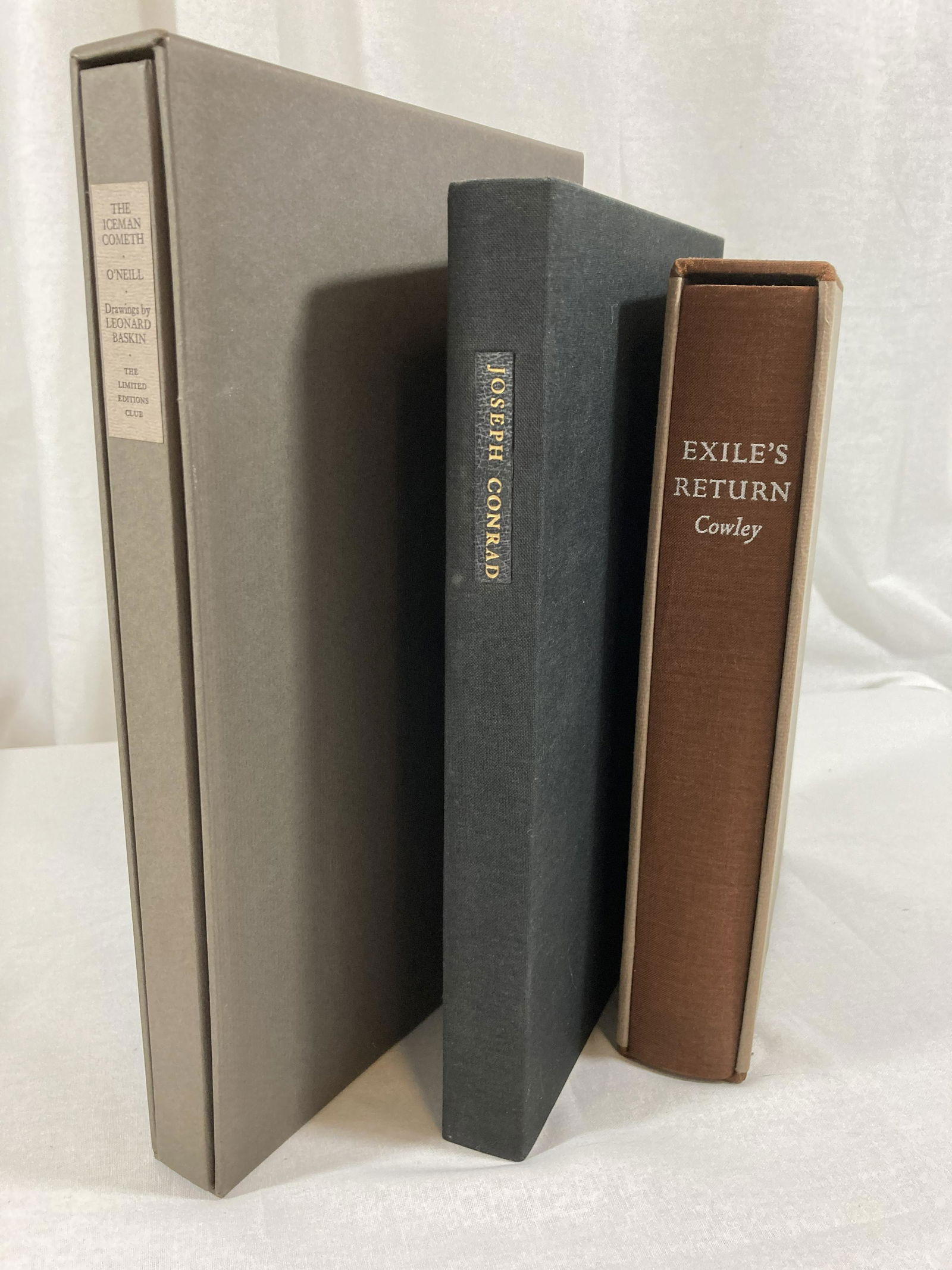 JOSEPH CONRAD Signed x3 BERENICE ABBOTT Limited Editions Club LEONARD BASKIN (1 of 15)