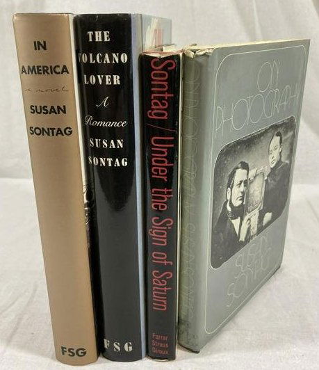 SUSAN SONTAG Signed X4 IN AMERICA First Editions, First Printing ON PHOTOGRAPHY (1 of 18)