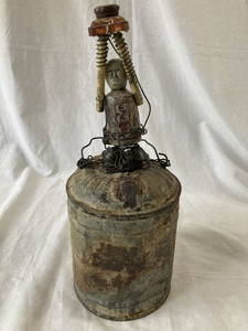 TERRY TURRELL (b. 1946) Signed VICTORY SPOUT Mixed-Media Sculpture 1992