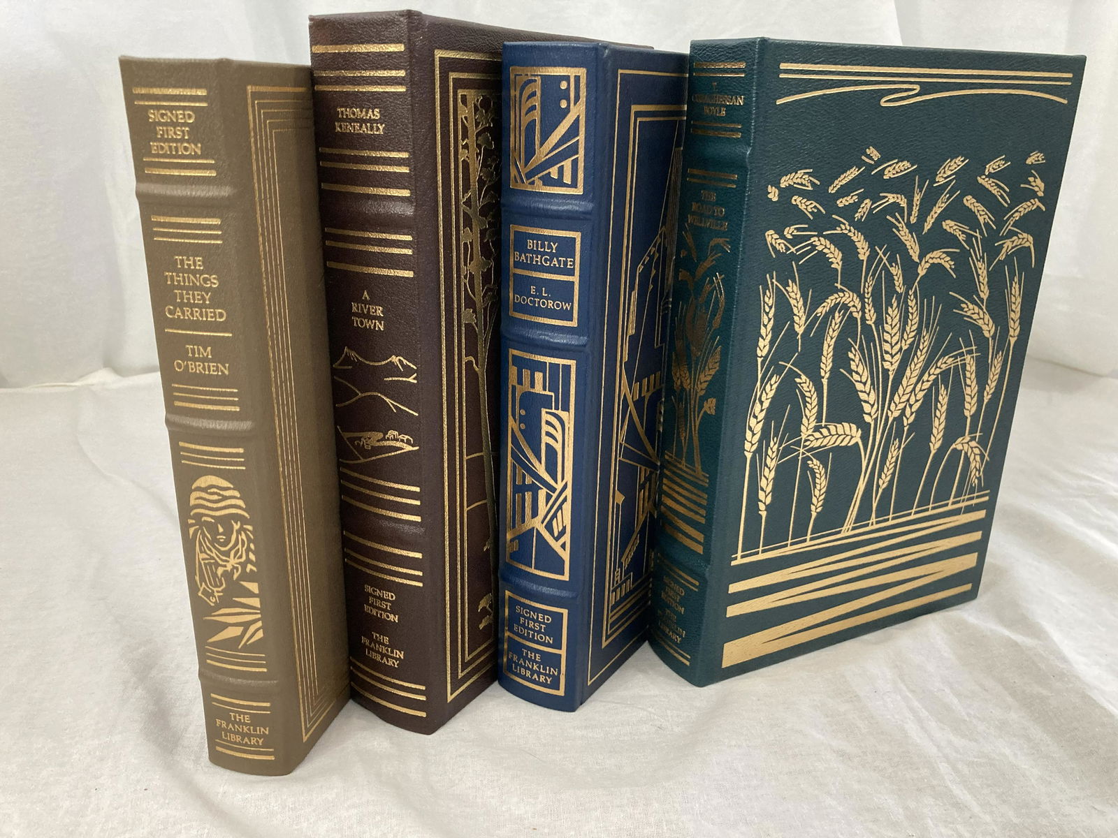 THE THINGS THEY CARRIED Signed X4 Limited Editions BILLY BATHGATE Franklin Library (1 of 20)