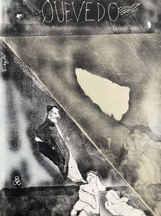 JOSE LUIS CUEVAS (1934-2017)Pencil Signed CONDICION HUMANA Lithograph LIMITED EDITION: ARTIST: Jose Luis Cuevas (Mexico City, Mexico, 1934-2017) TITLE: Condicion Humana, 1969 SIZE: Sheet: 22 1/2" x 16" MEDIUM: Lithograph DESCRIPTION: Up for auction is a signed and numbered limited