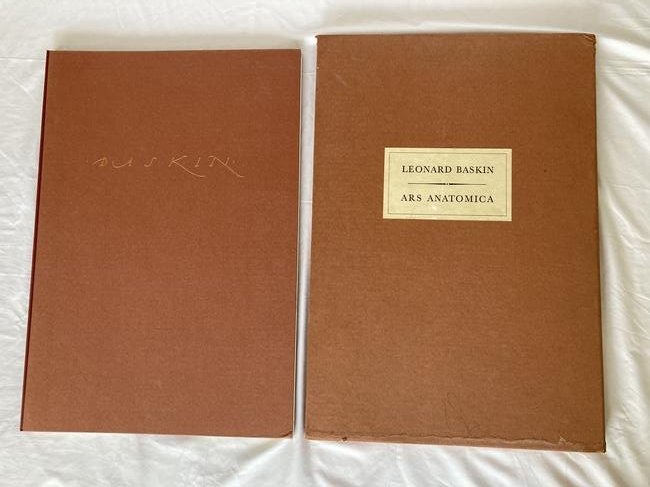 LEONARD BASKIN (1922-2000) Signed Portfolio ARS ANATOMICA Limited Edition NUMBERED 1972 (1 of 13)